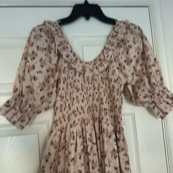 Rylee & Cru Floral Pink Maxi Dress - Picture 6 of 9